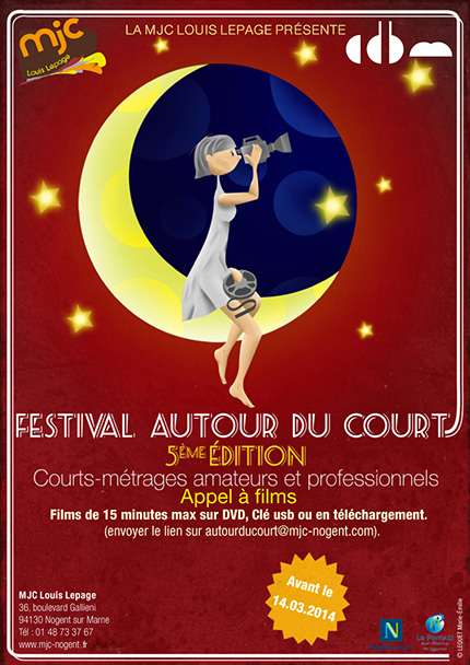 Affiche Fstival Autour du Court