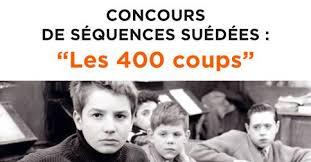 Concours arte sequences suedees les 400 coups